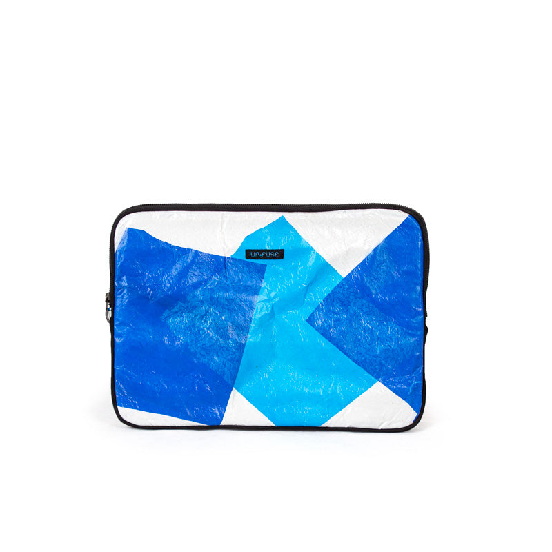 Classic Laptop Case Blue Squares Upfuse