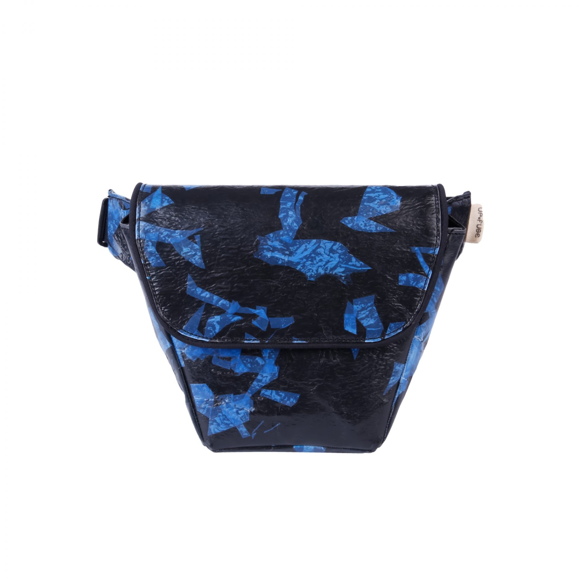 Candy Waist Bag, blue sprinkles pattern