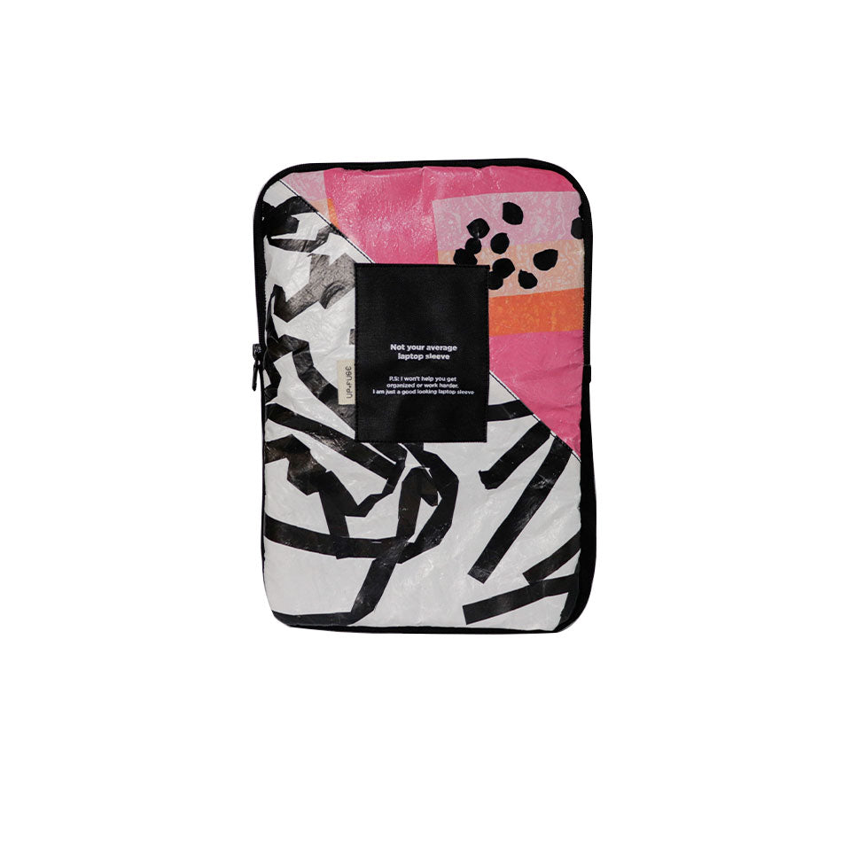 Not Your Average Laptop Sleeve White Confetti Upfuse