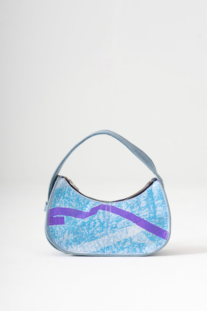 Y2k Shoulder Bag - Purple Confetti