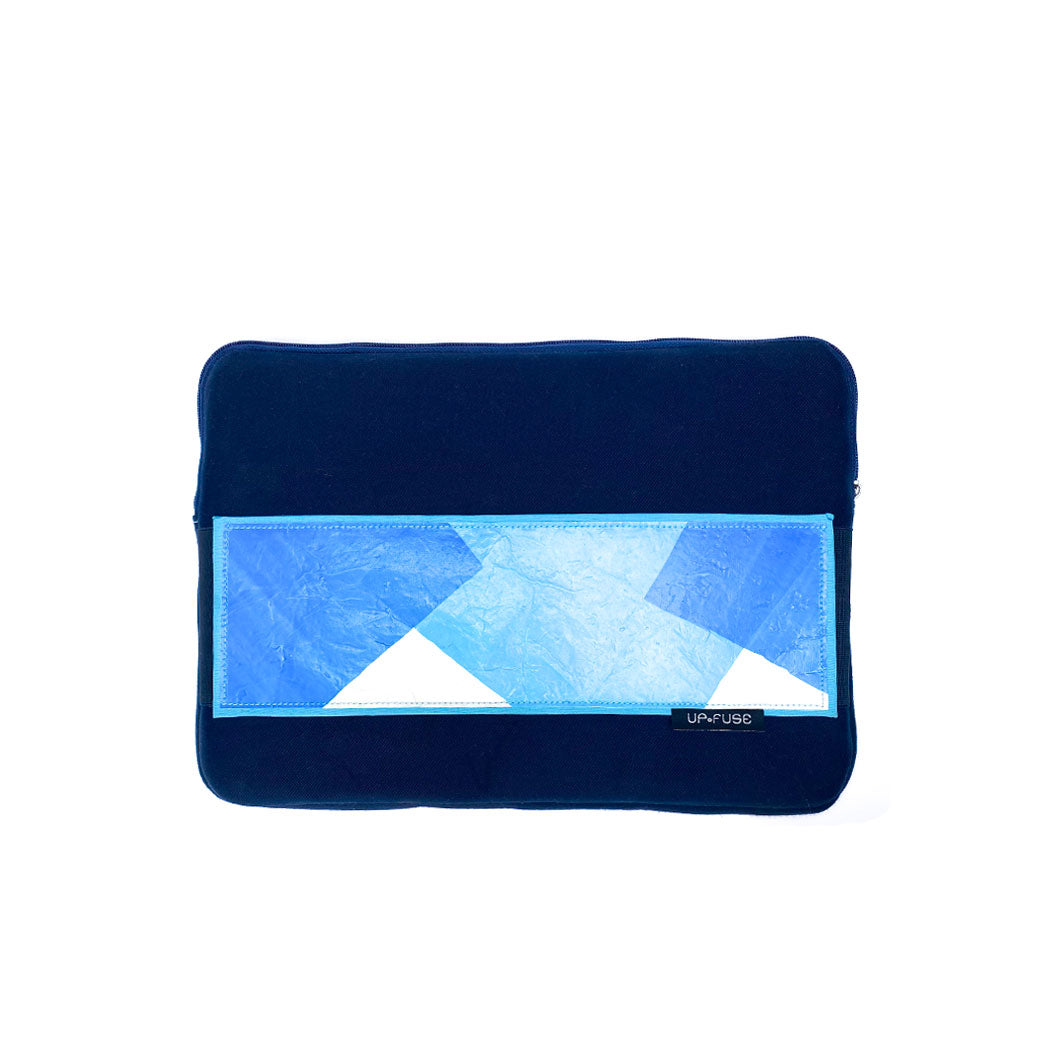 Grip Laptop Sleeve - Blue Squares
