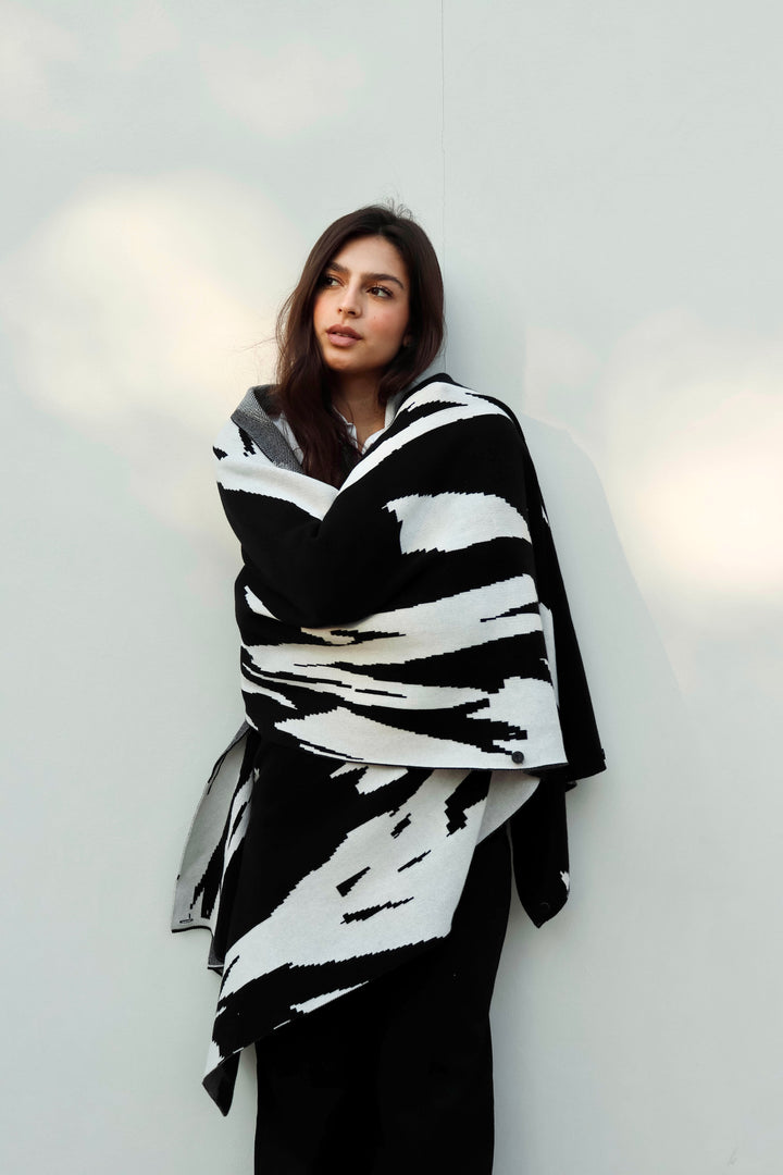 White Confetti Scarf