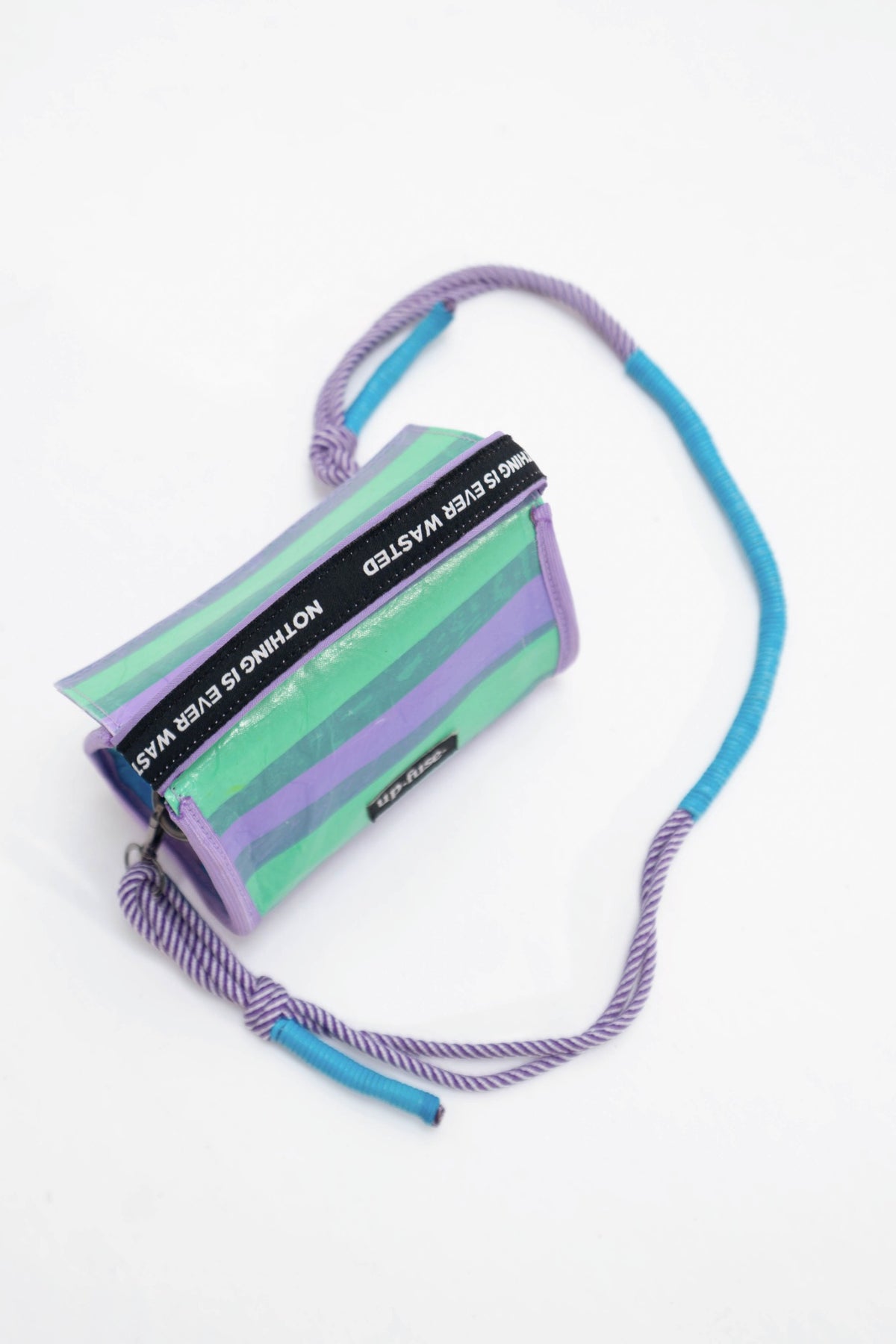 Up-Fuse Mini Lolita Multi-Way Bag Mint Lavender Stripes photo 3