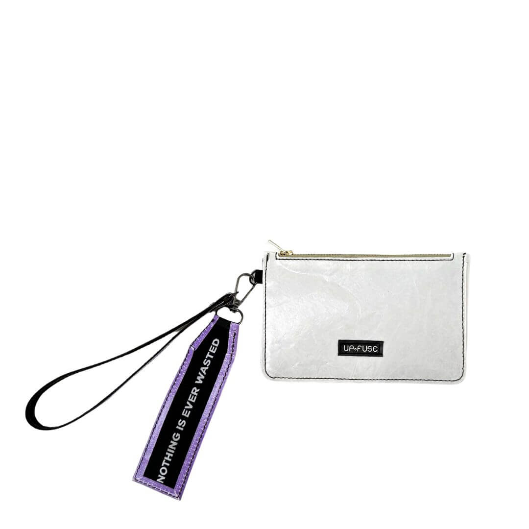 pocket wallet purple white
