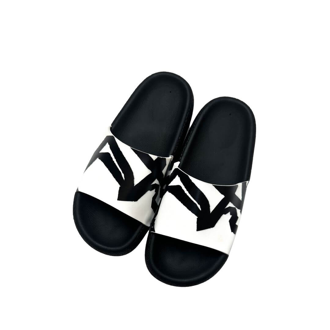 White Confetti Slipper Upfuse